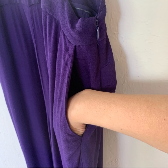 Anthropologie Maeve Souxanne Wide Leg Apron Jumpsuit Overalls - Picture 10 of 15